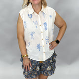 Smiling Faces Sometimes Ruffle Tiered Shorts