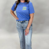 Somehow You Do High Rise Crop Straight Ankle Pocket Jeans, Light