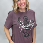 Spooky Moves graphic t-shirt, detail view