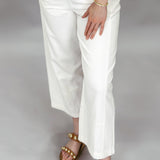 The Secret Of Life Elastic Barrel Pant, Cream