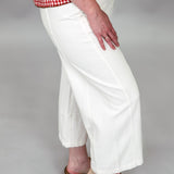 The Secret Of Life Elastic Barrel Pant, Cream