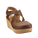 Shoes, Corkys What's The Rush Wedge, Walnut