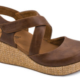 Shoes, Corkys What's The Rush Wedge, Walnut