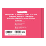 What I Love About You, Fill in the Love Book
