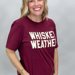 Southern Fried Design Barn fuchsia Whiskey Weather t-shirt, graphic detail