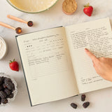 Heirloom Recipe Book, Navy Gingham