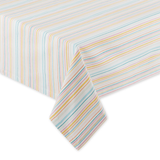 Malibu Stripes Tablecloth, 52"x52"