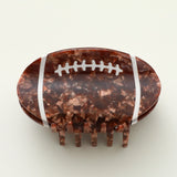 Game Day Large Football Claw Clip