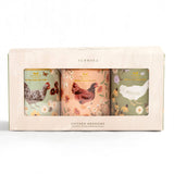 Chicken Meadows - 100 Piece Mini Jigsaw Puzzles, Set of 3