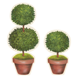 Topiary Pair Placemat, 12 Sheets