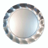 Wavy Salad Plate, Silver, 8ct