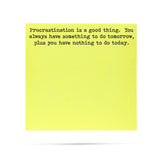 Sticky Notes, 100 Sheets, Procrastination