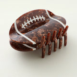 Game Day Large Football Claw Clip