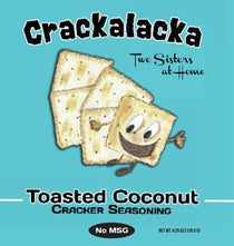 Two Sisters at Home Crackalacka Toasted Coconut snack mix