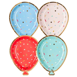Balloon Salad Plate Lets Celebrate, 8ct