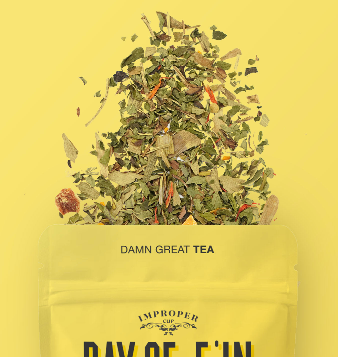 Improper Cup Ray of F'in Sunshine Herbal Tea