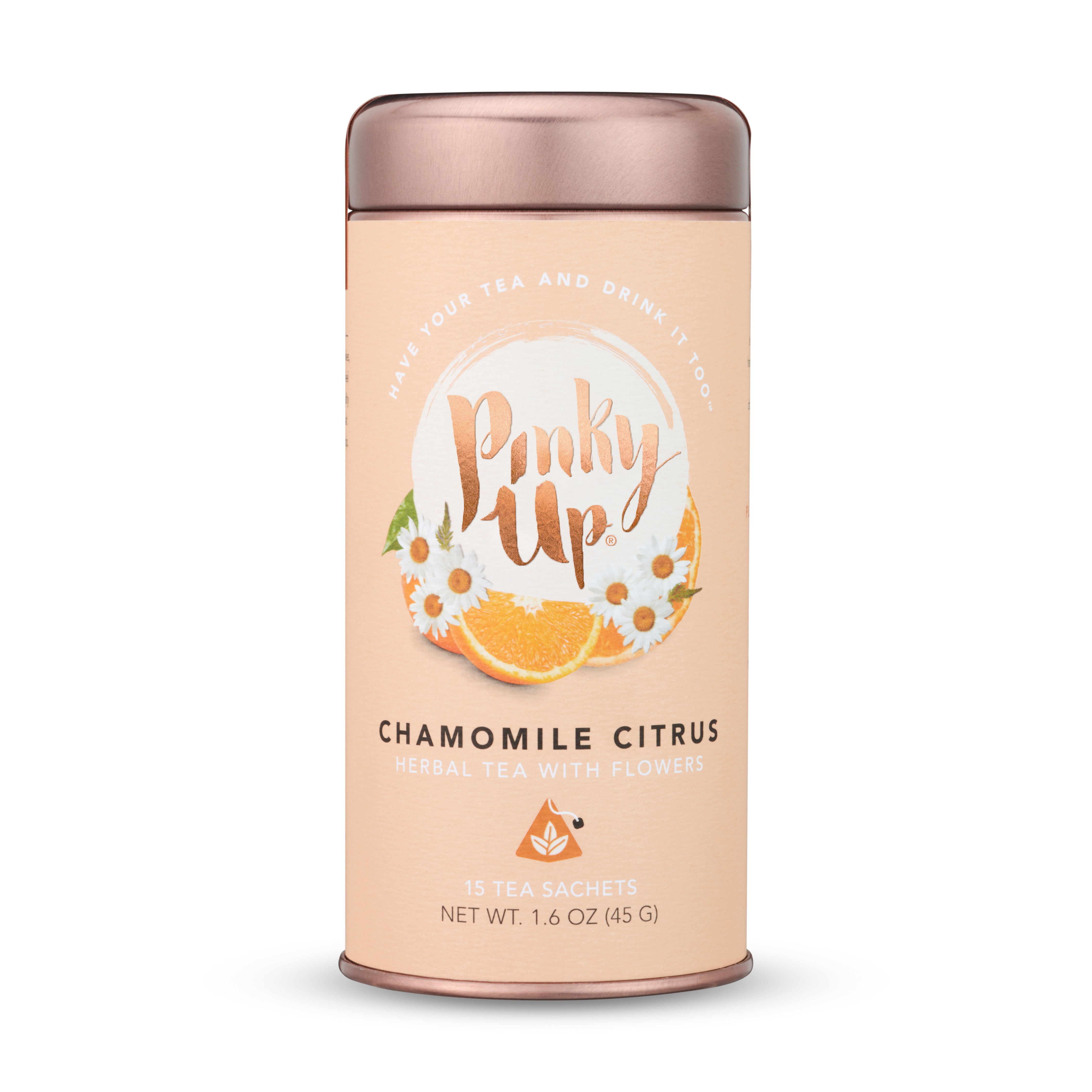 Pinky Up Chamomile Citrus Herbal Tea