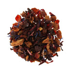 Pinky Up Amaretto Herbal Tea — herbal blend close-up