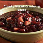 Berkshire Wine Jelly Merlot Wine Jelly — vendor serving suggestion for Merlot cranberry sauce