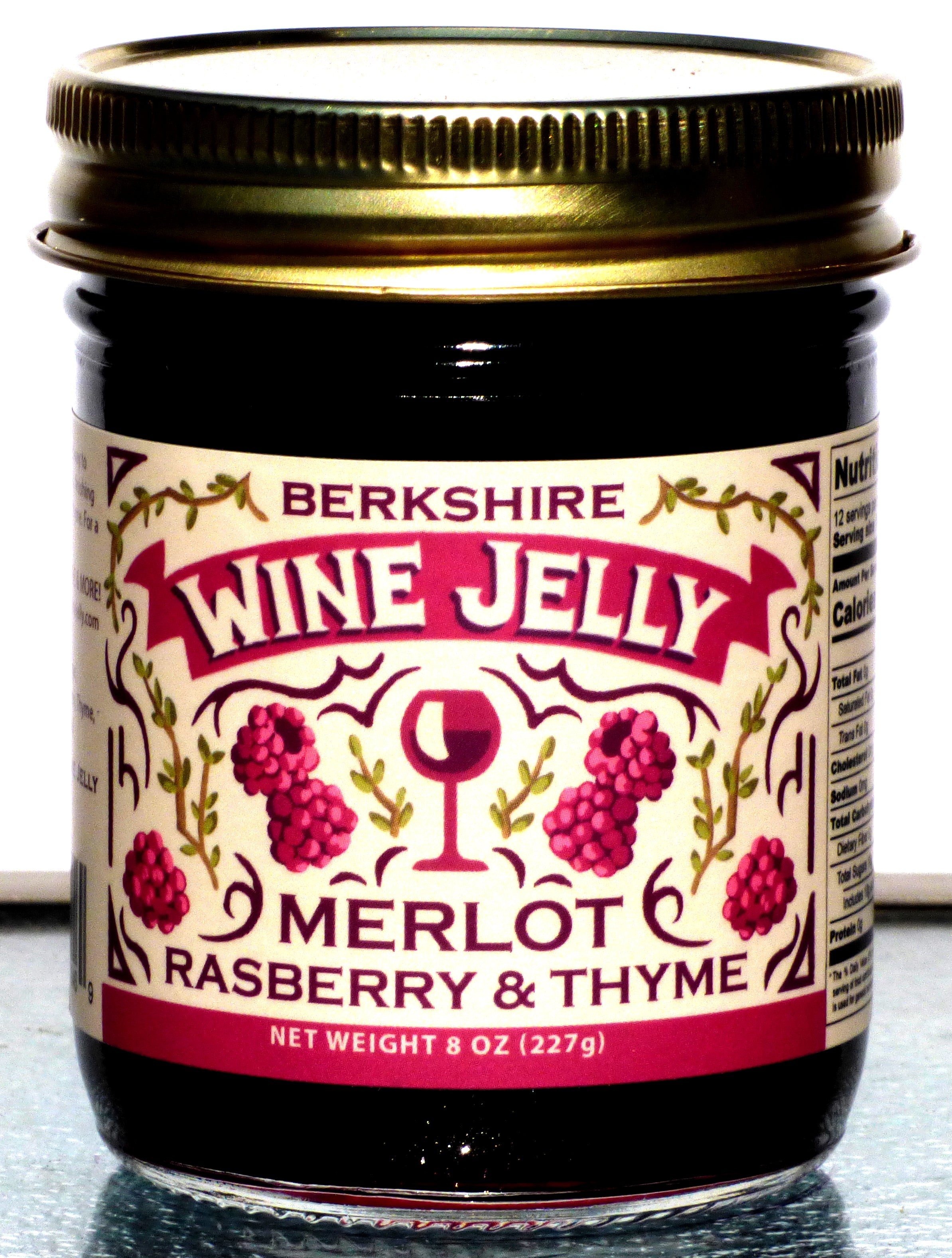 Berkshire Wine Jelly Merlot Wine Jelly