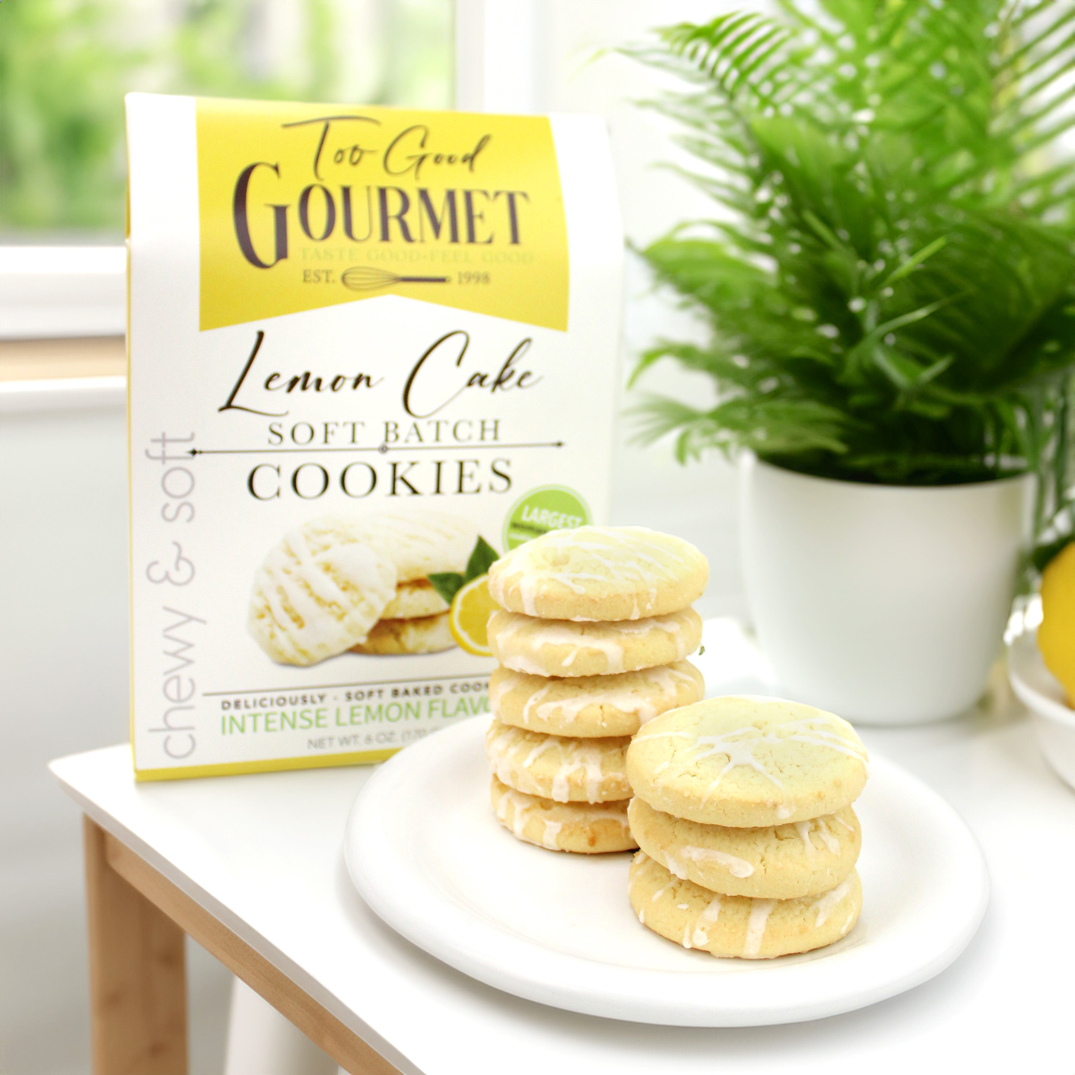 Too Good Gourmet Lemon Cake Soft Batch Cookies