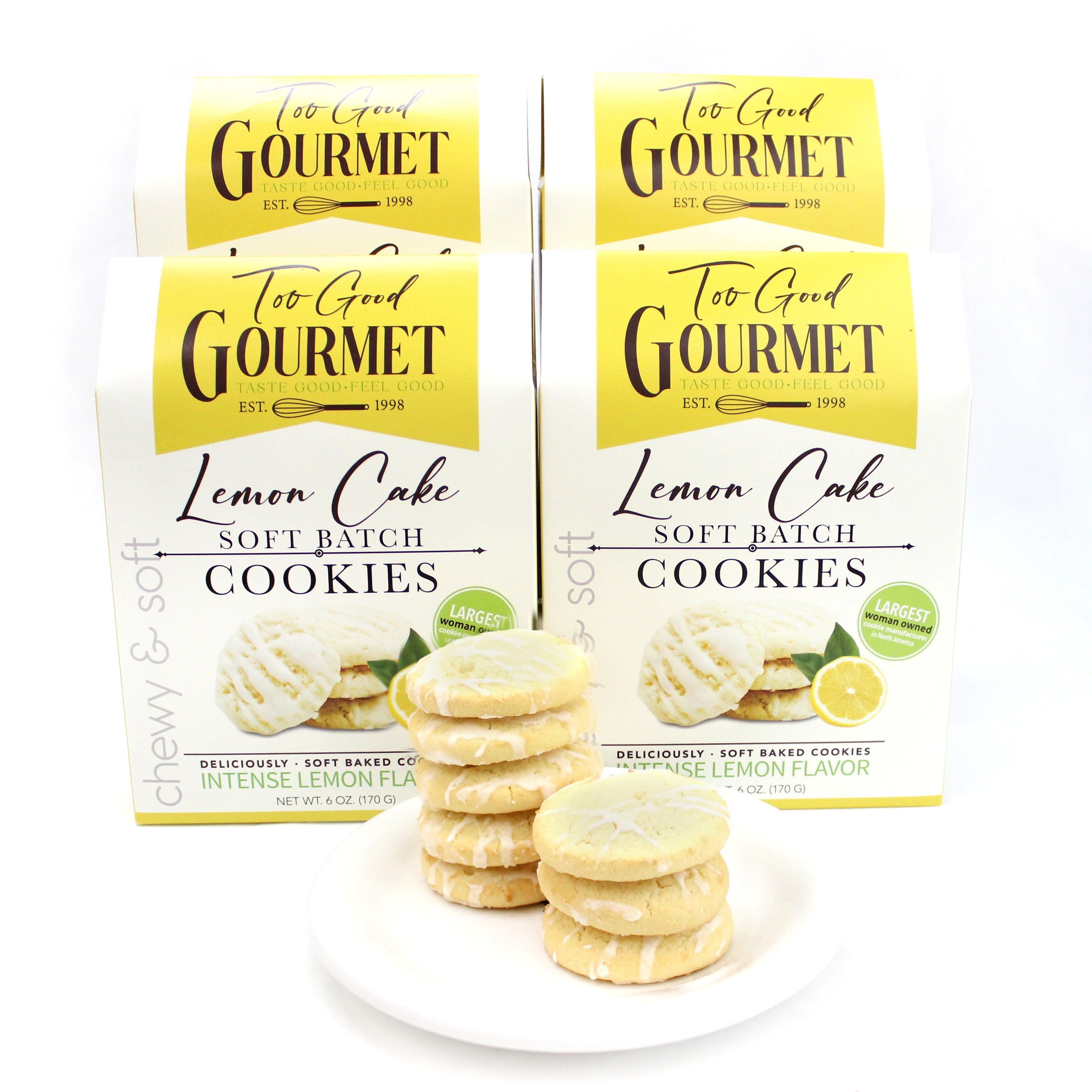 Too Good Gourmet Lemon Cake Soft Batch Cookies