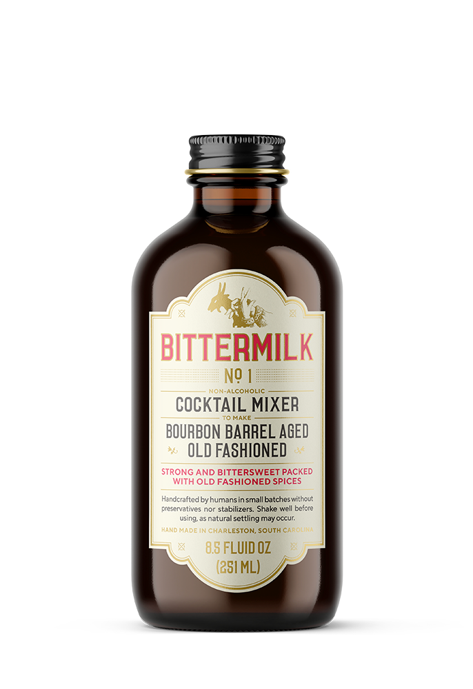 Bittermilk No.1 Bourbon Barrel Aged Old Fashioned Mixer