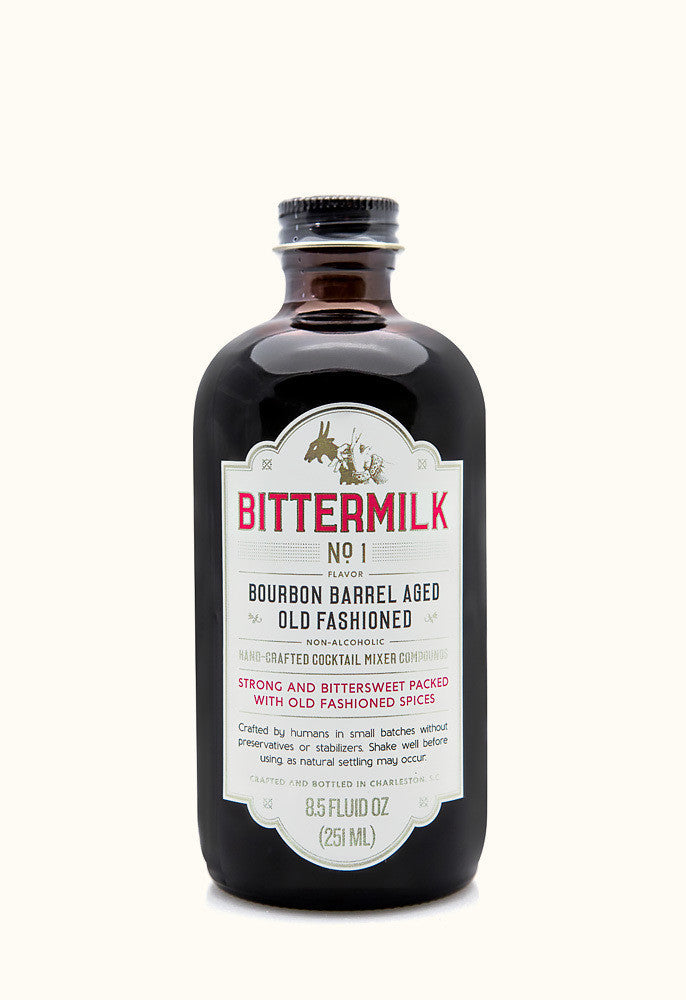 Bittermilk No.1 Bourbon Barrel Aged Old Fashioned Mixer