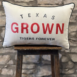 Texas Grown Tigers Forever Pillow