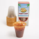 Rita Rims Party Cups, Bloody Mary, Pack of 12